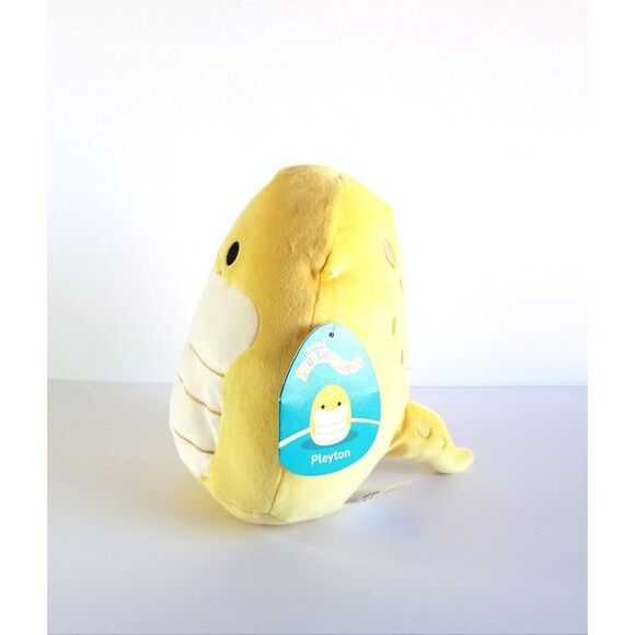 NWT SQUISHMALLOWS Pleyton the Snake 8.5 in Plush Toy Yellow - Picture 3 of 8